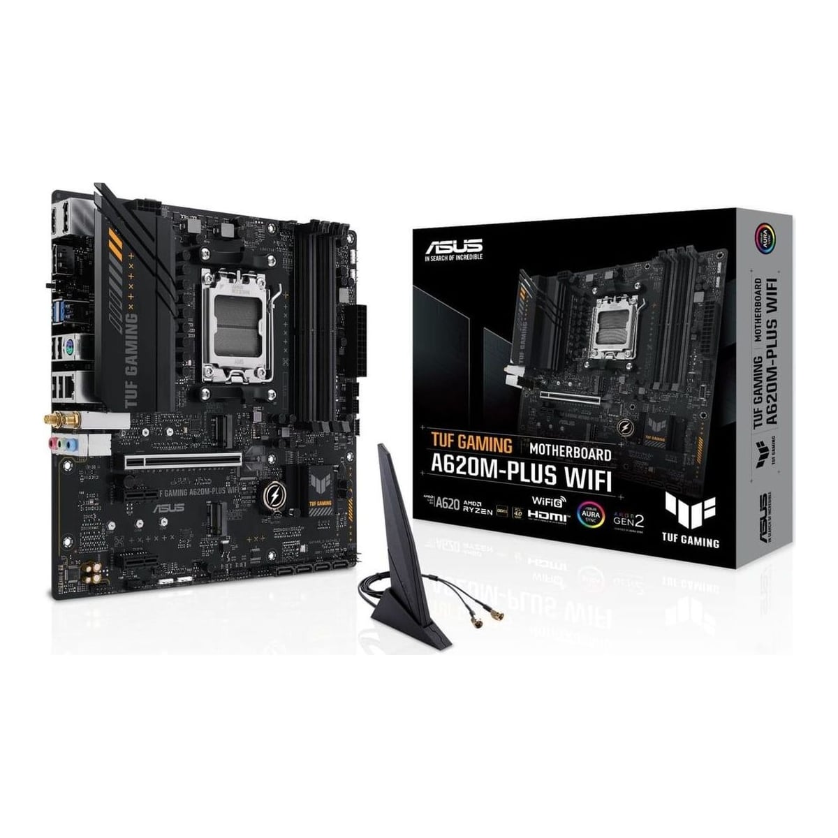 Motherboard AMD A620 SAM5 mATX/Gaming A620M-PLUS WiFi ASUS
