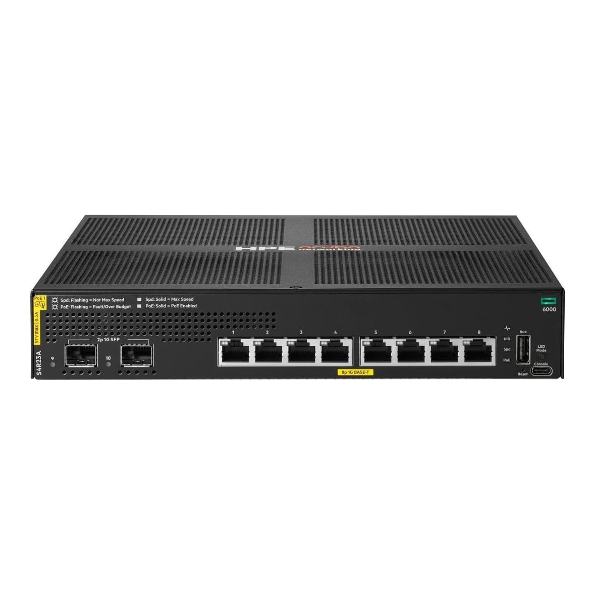 Net Switch 8PORT 1000M/Cx 6000 S4R23A Aruba By HPE