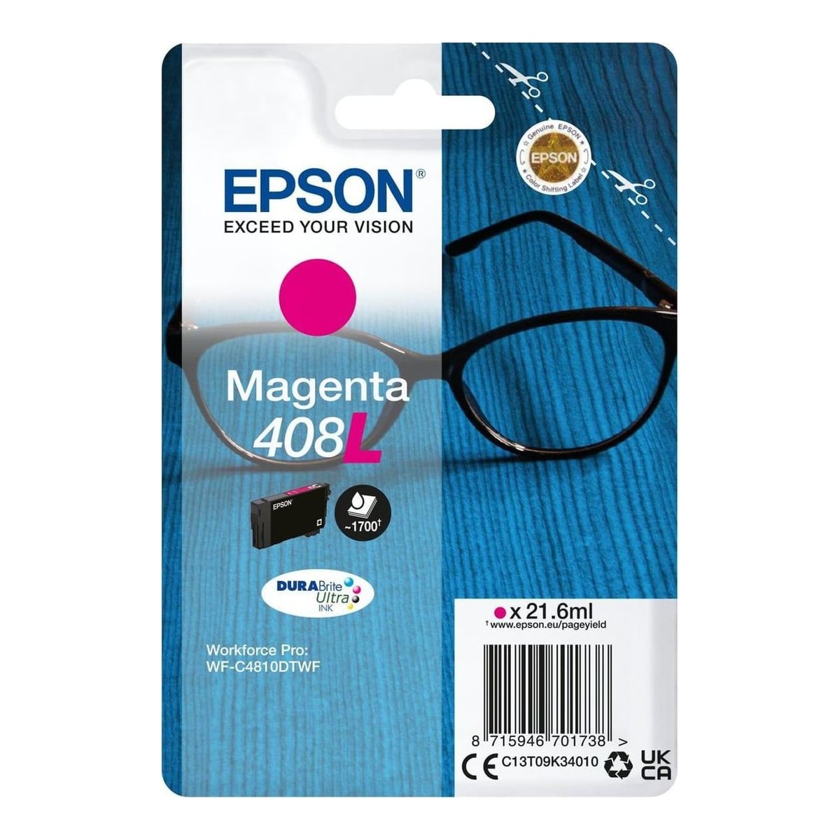Ink Cartridge Magenta/C13T09K34010 Epson