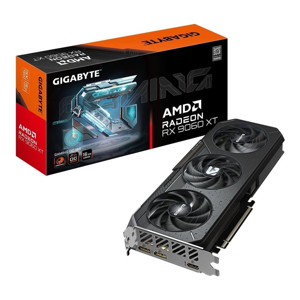 VGA PCIE16 RX9060XT 16 GB GDDR6/R9060XTGAMING OC-16GD Gigabyte