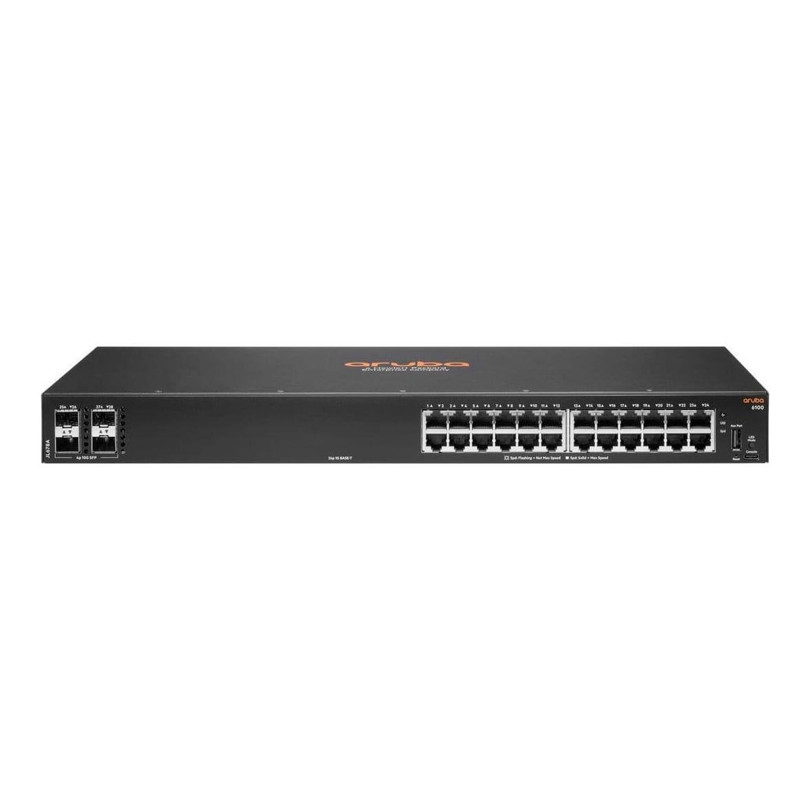 Net Switch 24G 4SFP+/6100 JL678A Aruba By HPE