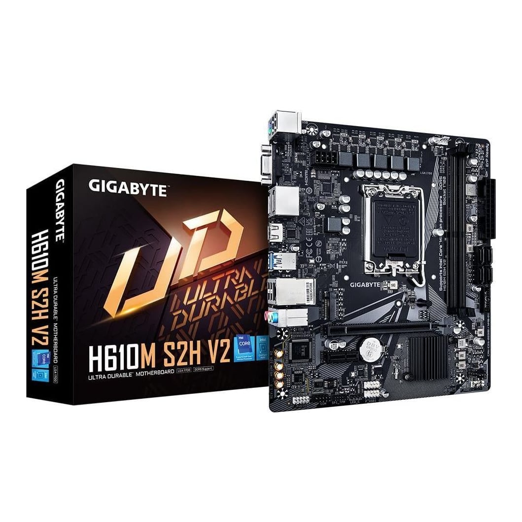 Motherboard H610 S1700 mATX/H610M S2H V2 1.0 Gigabyte