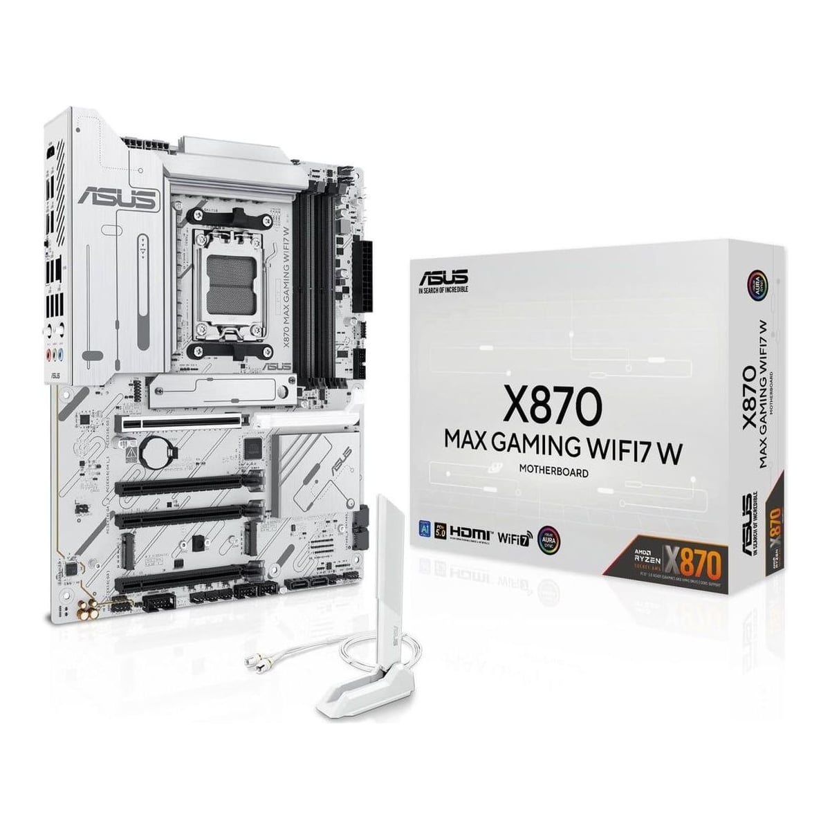 Motherboard AMD X870 SAM5 ATX/X870 Max Gaming WIFI7 W ASUS
