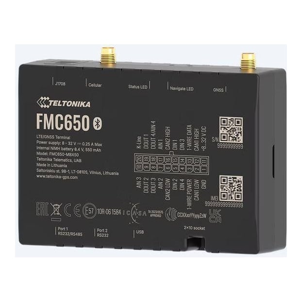 Car GPS Tracker 4G LTE/FMC650 Teltonika
