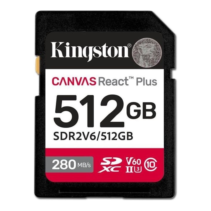 Memory Sdxc 512 GB Uhs-ii/SDR2V6/512 GB Kingston