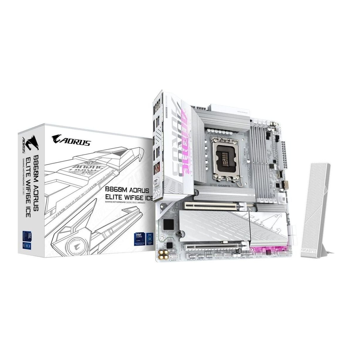 Motherboard B860 S1851 mATX/B860M A Elt WF6E Ice Gigabyte