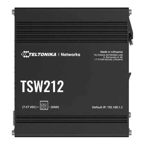 Net Switch 8PORT 10/100/1000/2SFP L2 TSW212 Teltonika