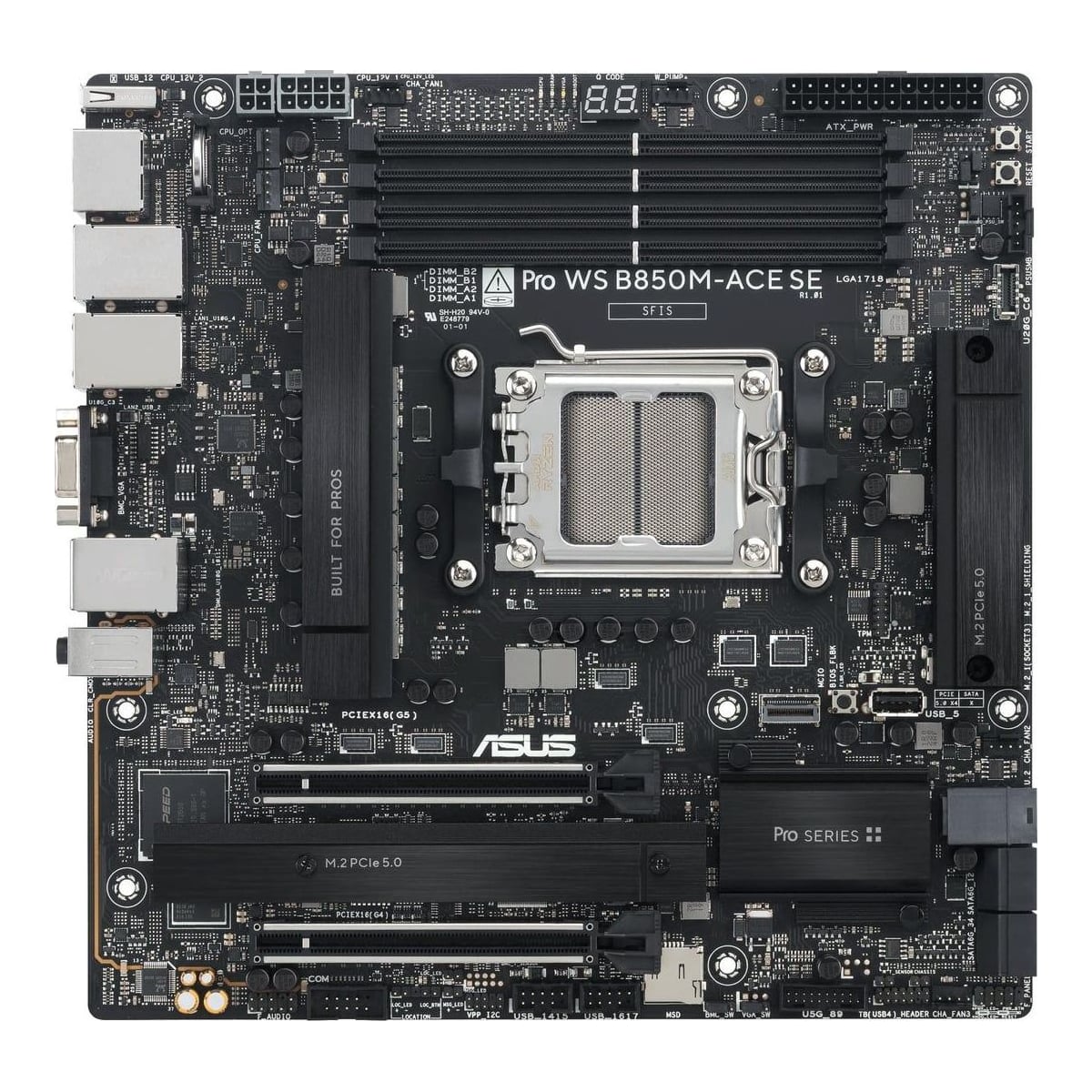 Server MB B850 SAM5 mATX/Pro Ws B850M-ACE Se ASUS