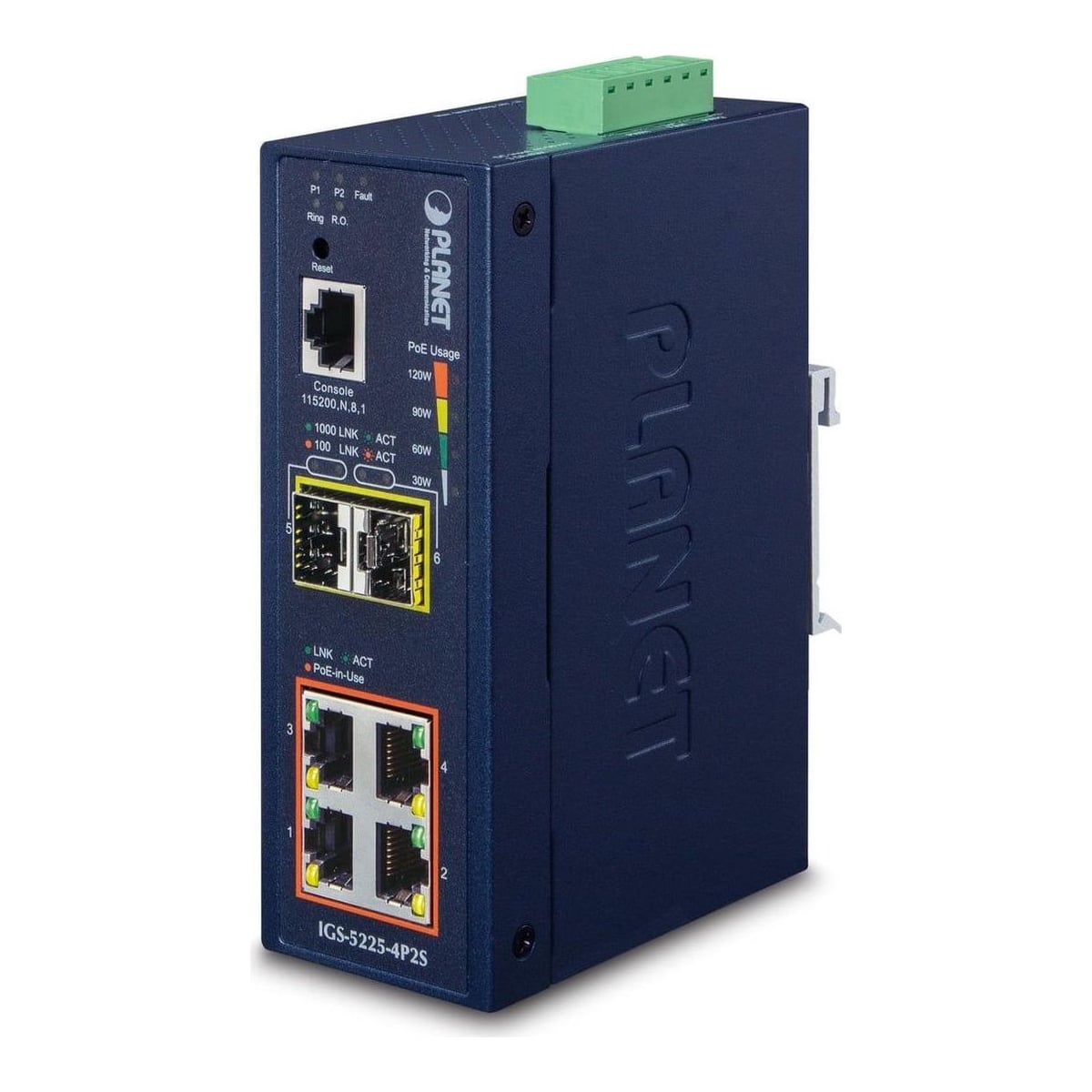 Net Switch 4PORT 1000M/IGS-5225-4P2S Planet