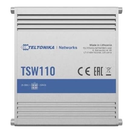 Net Switch 5PORT 10/100/1000/TSW110 Teltonika