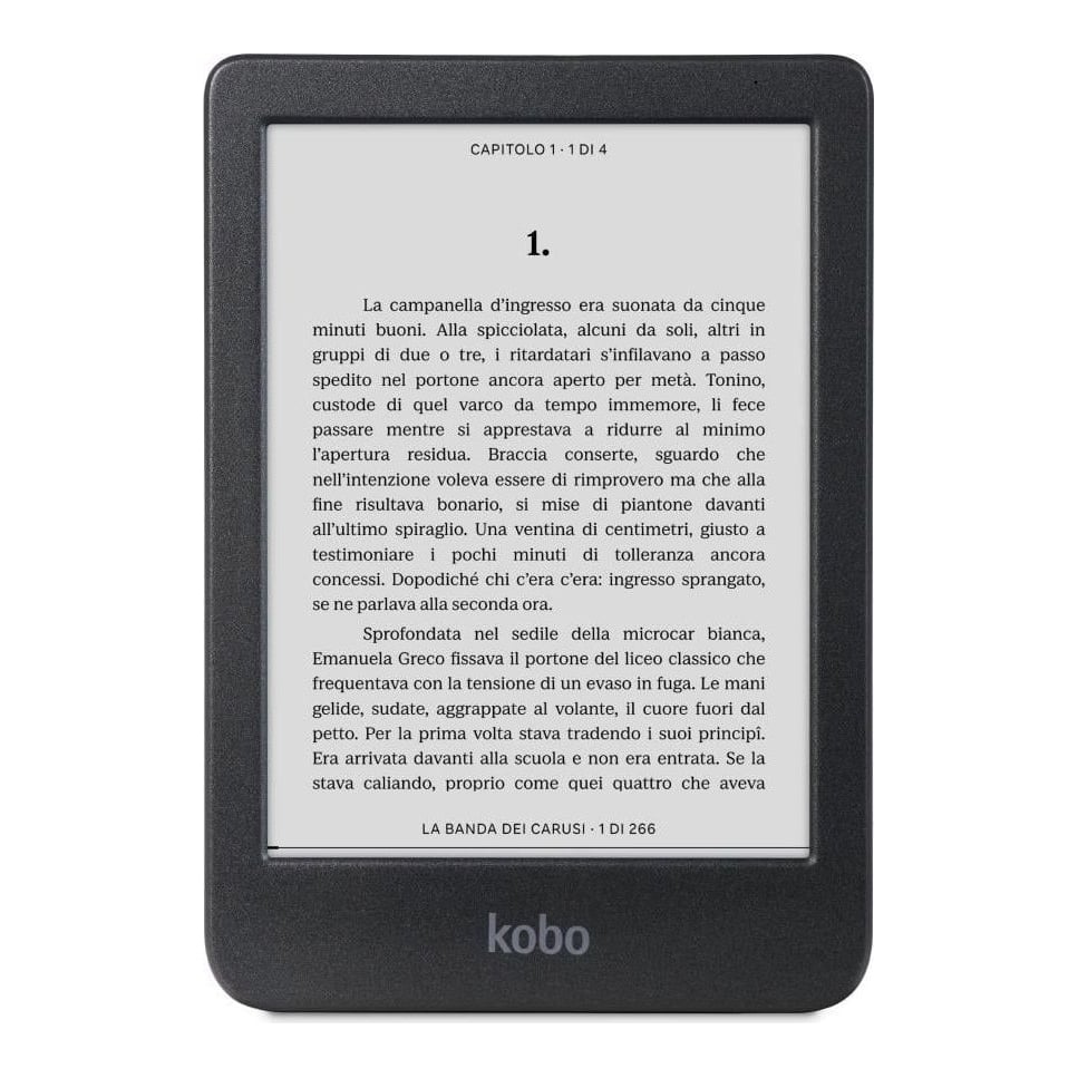 Reader Ink 6" 16 GB Kobo Clara/N365-KU-BK-K-EP Rakuten Kobo