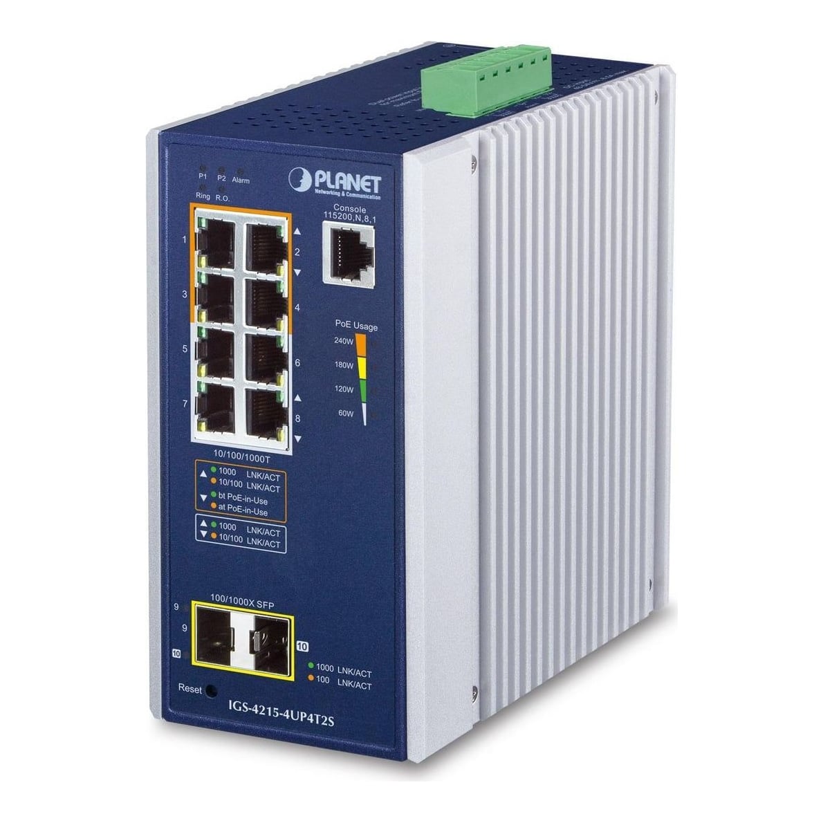 Net Switch 4PORT 1000M/IGS-4215-4UP4T2S Planet