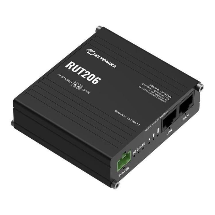 Wrl Router LTE Cat 4/RUT206 Teltonika
