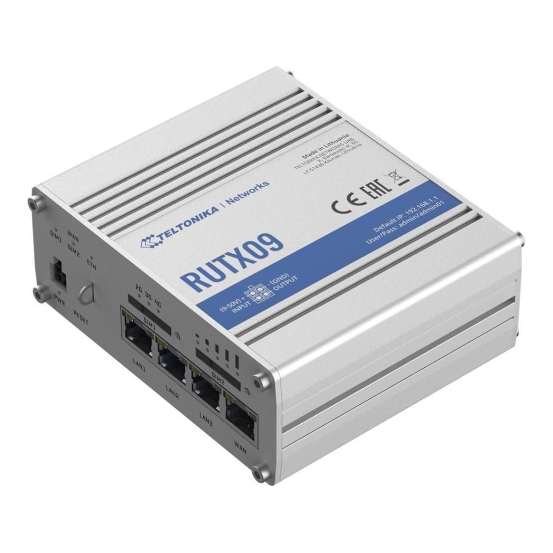 Wrl Router LTE Cat 6/RUTX09 Teltonika