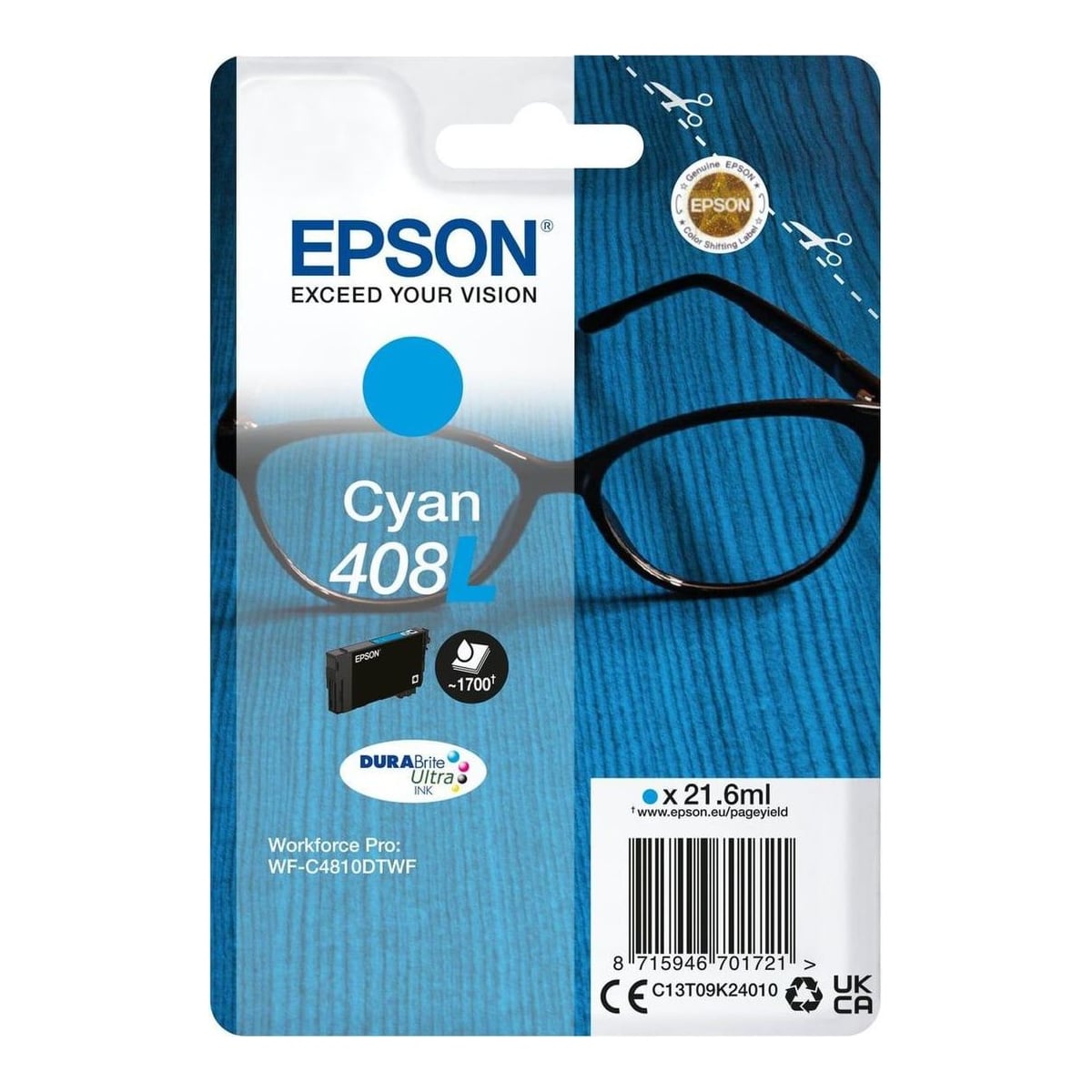 Ink Cartridge Cyan/C13T09K24010 Epson