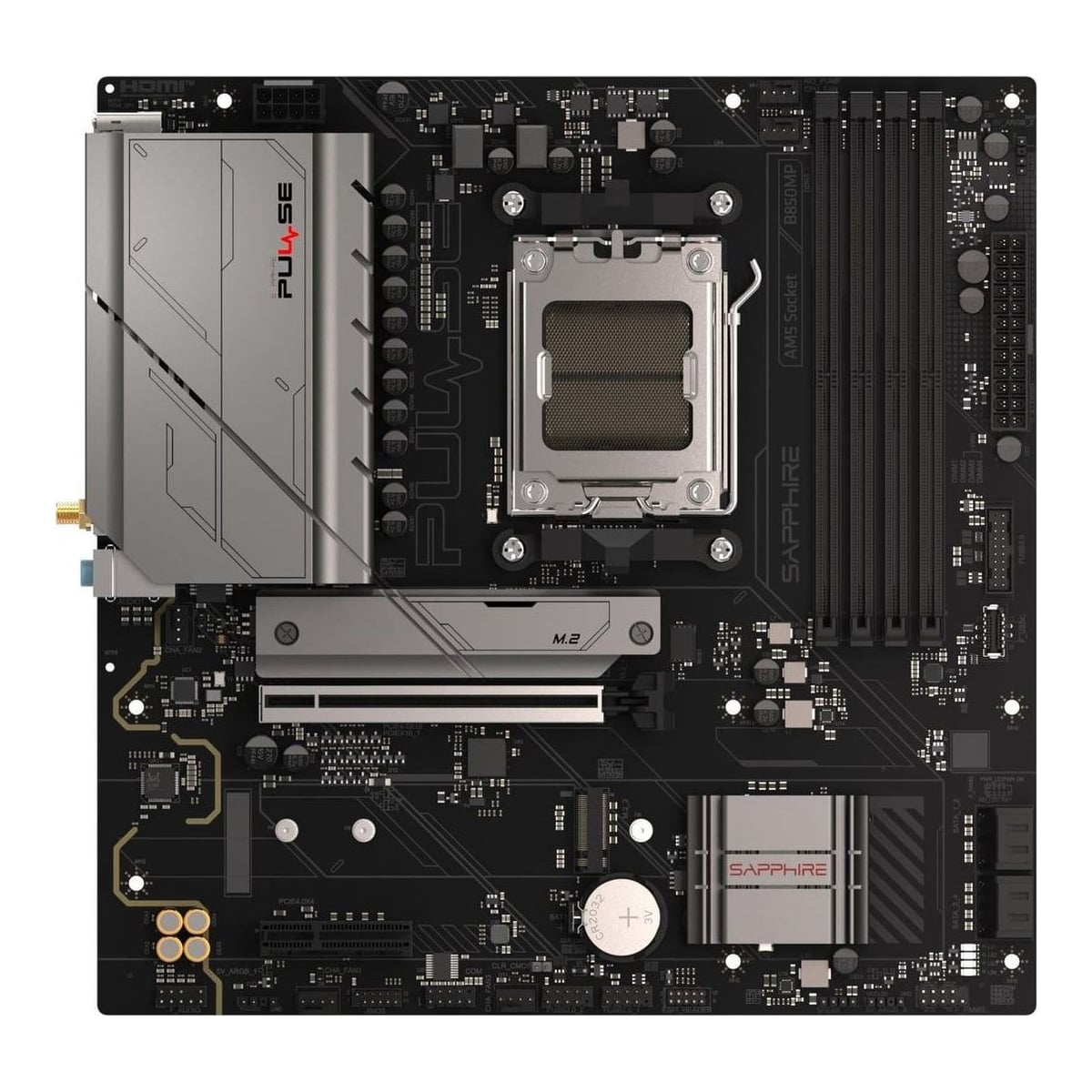 Motherboard AMD B850 SAM5 mATX/Pulse 52123-04-40G Sapphire