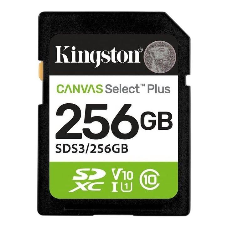 Memory Sdxc 256 GB Uhs-i/SDS3/256 GB Kingston