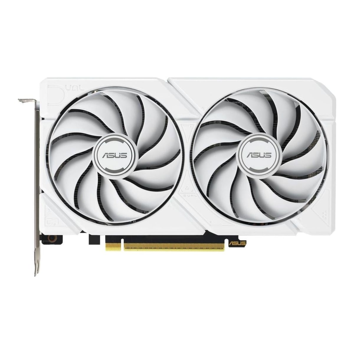 VGA PCIE16 RX9060XT 16 GB GDDR6/DUAL-RX9060XT-16G-WHITE ASUS