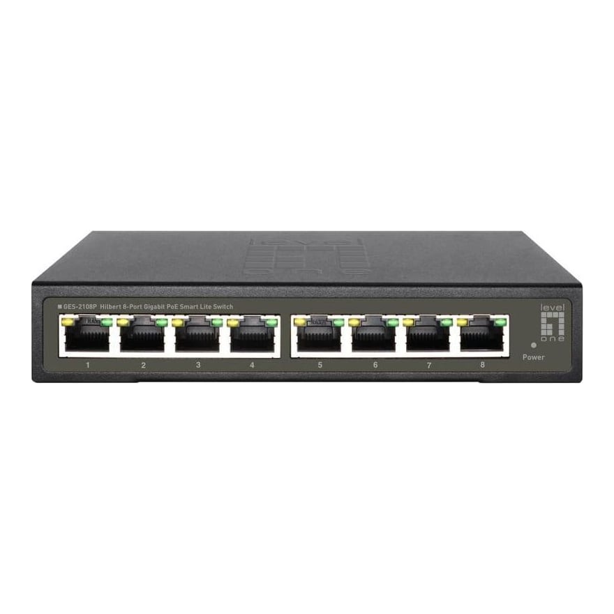 Net Switch 8PORT 8POE 1000M/GES-2108P Levelone