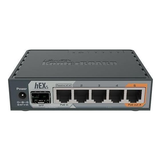 Net Router 10/100/1000M 5PORT/Hex S RB760IGS MikroTik