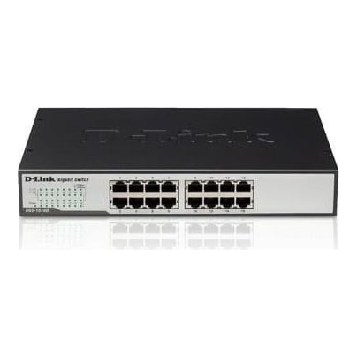 Net Switch 16PORT 10/100/1000T/Rm DGS-1016D D-Link