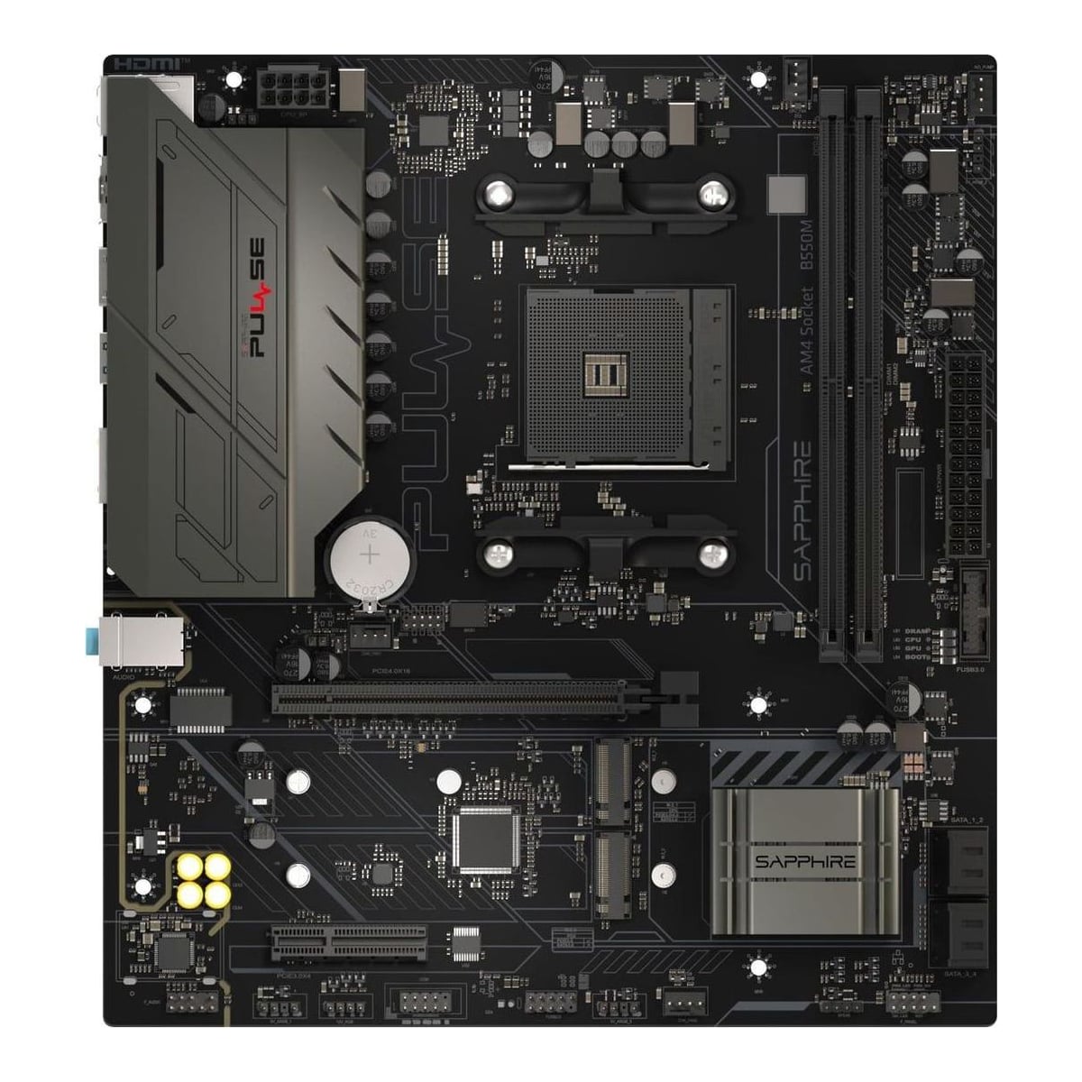 Motherboard AMD B550 SAM4 mATX/Nitro+ 52103-05-40G Sapphire