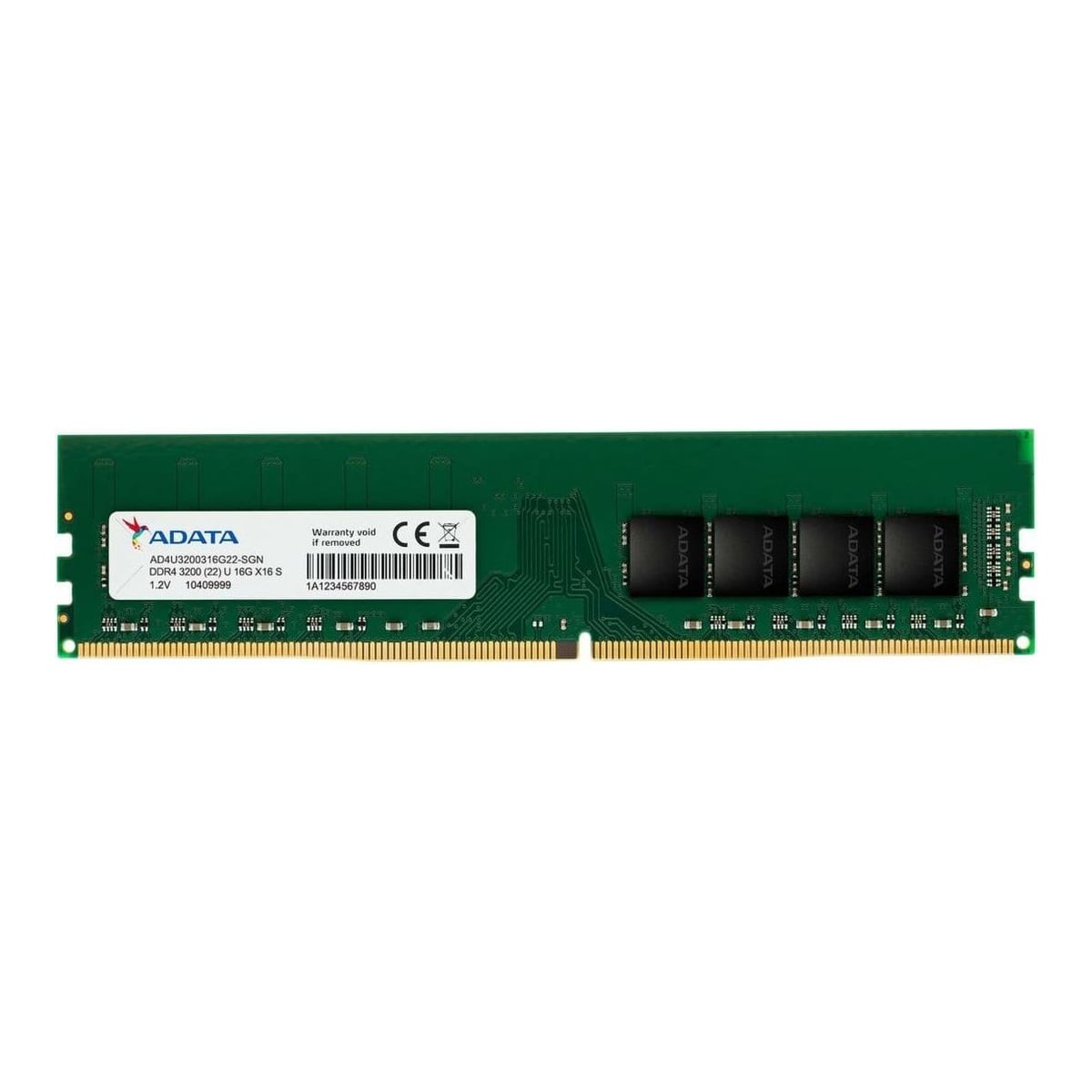Memory DIMM 16 GB PC25600 DDR4/AD4U320016G22-SGN Adata